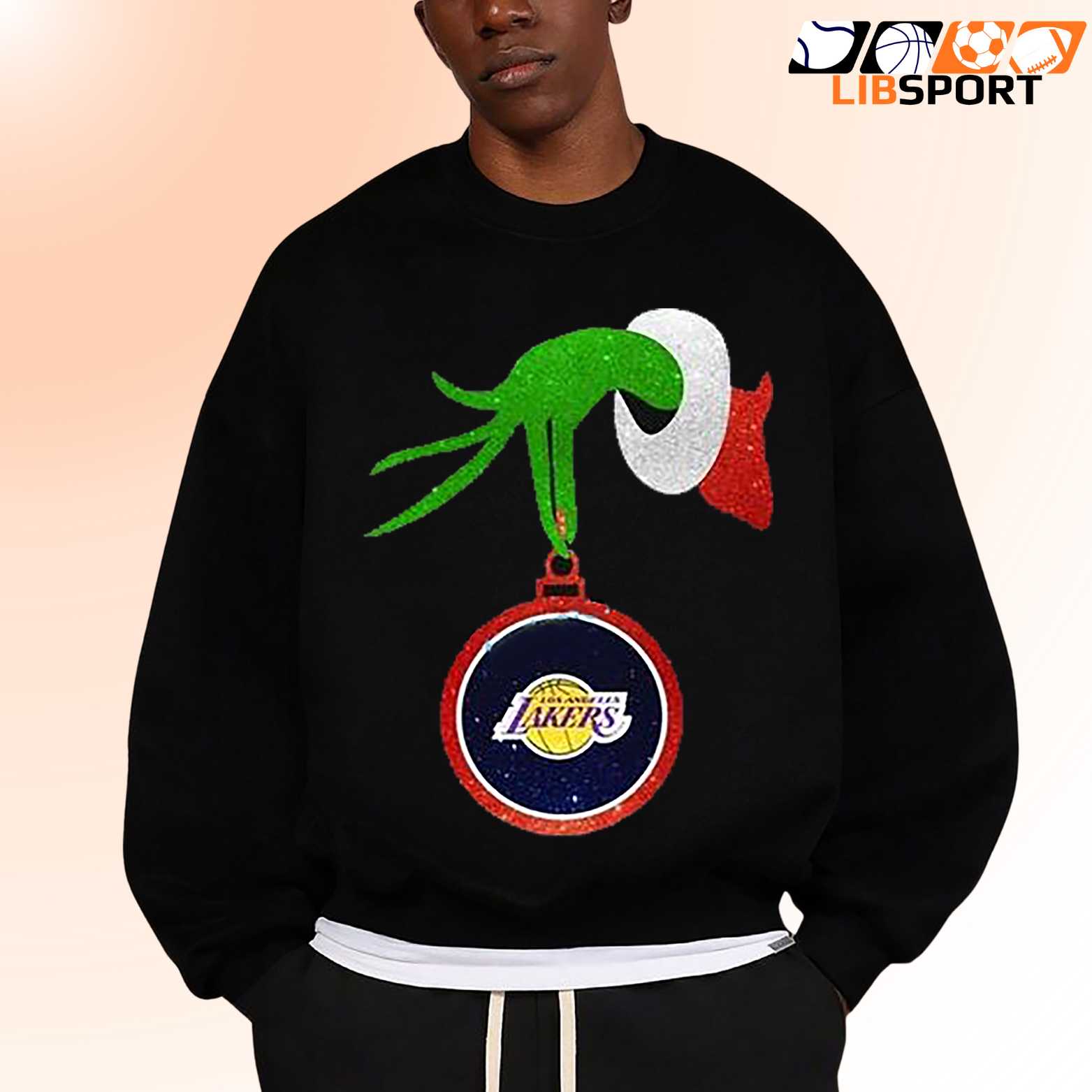 The Grinch Los Angeles Lakers T Shirt, Christmas Holiday Tee, Streetwear Unisex Shirt